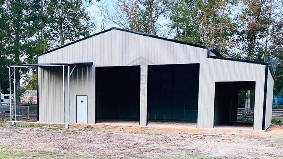 40x60x14 Commercial Building — 40'W x 60'L metal building from Get Carports