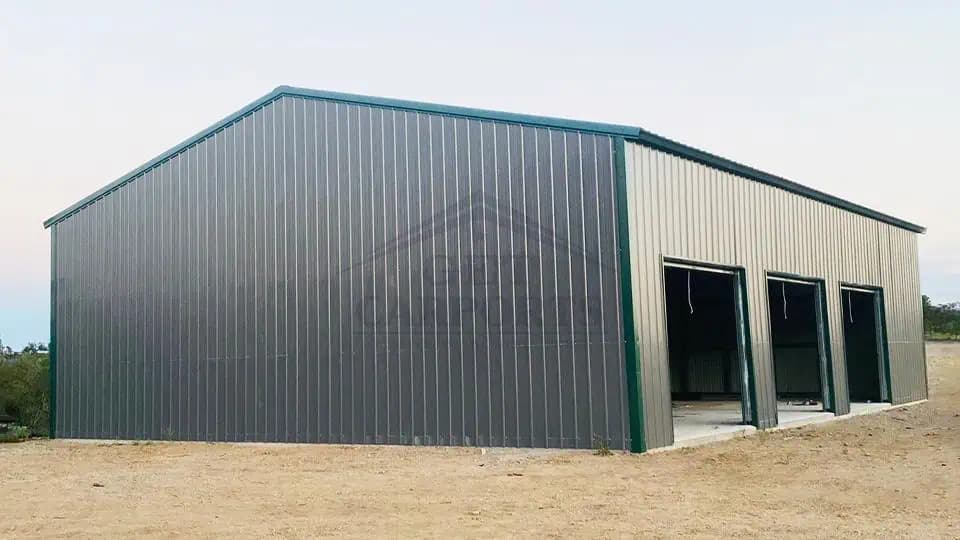 40x60x16 Workshop — 40'W x 60'L metal building from Get Carports