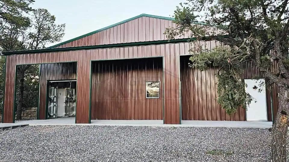 46x60x14 Commercial Building — 46'W x 60'L metal building from Get Carports