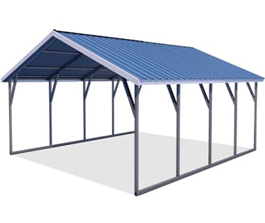 Vertical Roof 3D render