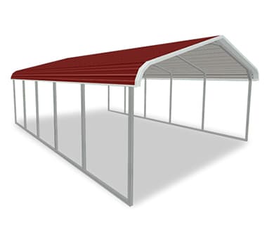 Regular Roof 3D render