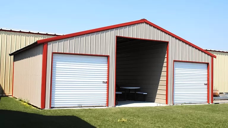 Continuous Roof Barns
