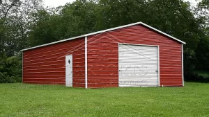 20x21x11 A-Frame Vertical Roof Garage