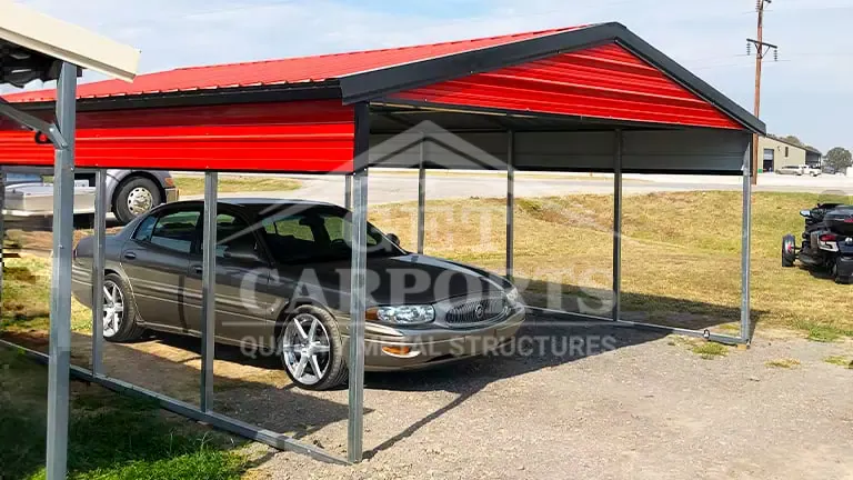 18x20x7 Metal Carport