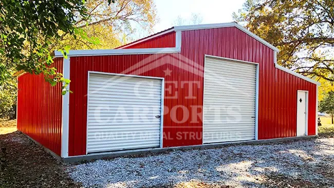 36x40x12 Steel Barn